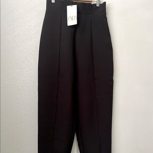 Black high waisted dress pants